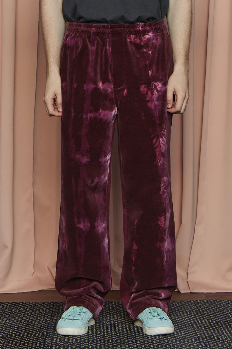 UNALLOYED（アナロイド）の「VELOUR CORDUROY PANTS / BURGUNDY（Pants）」