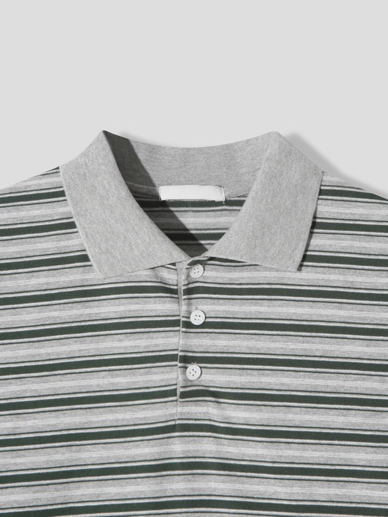 Cloud Cropped Striped Top