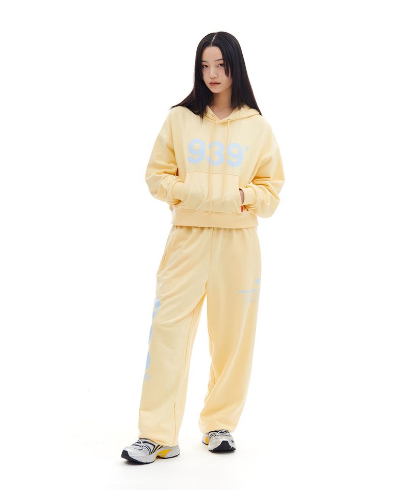 939 ロゴスウェットパンツ (LEMON) 