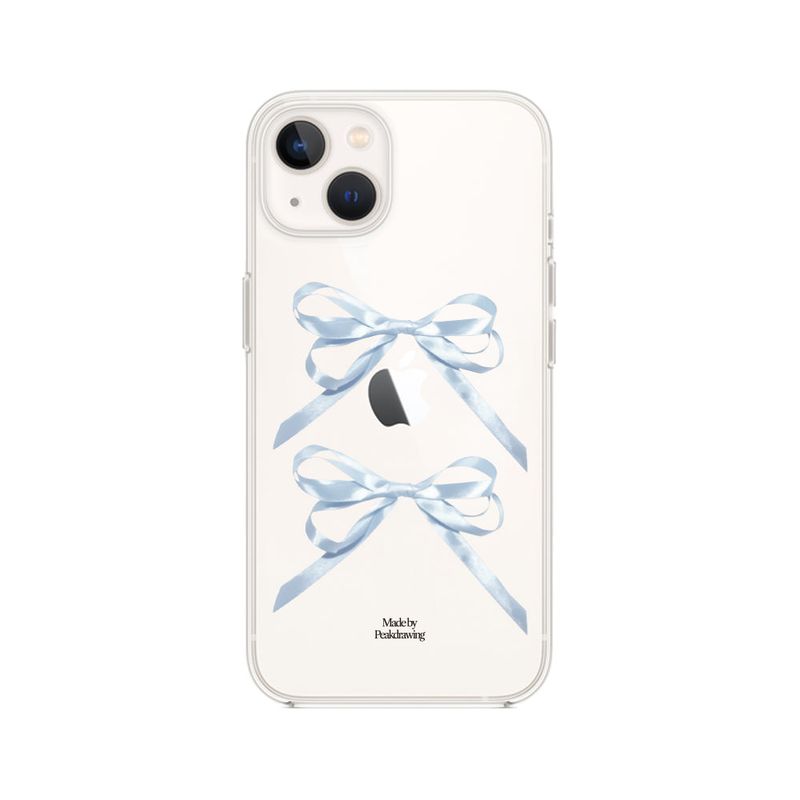 Peakdrawing(ピークドロウィン)の「Sky ribbon jelly hard case (clear)(Smartphone Accessories)」