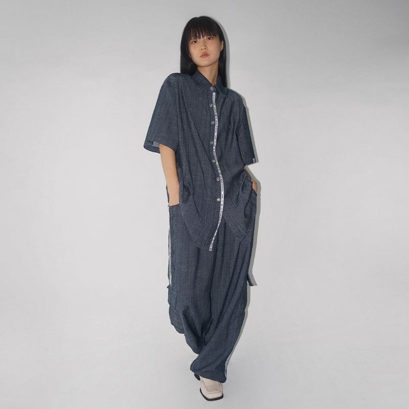 NONFADE A-TAPE DENIM SH (denim)