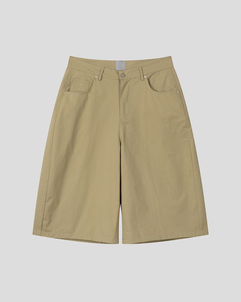 Varon Patch Strap Bermuda Pants