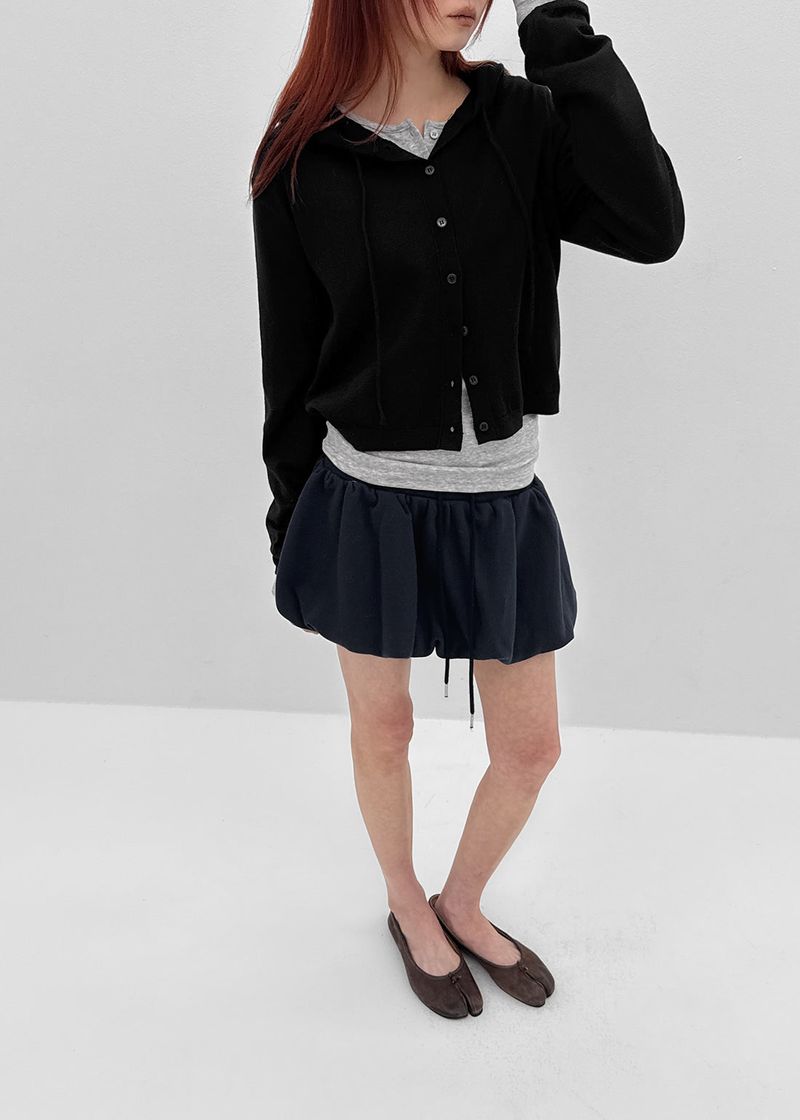 [MADE] Buduri Hooded Knit Cardigan