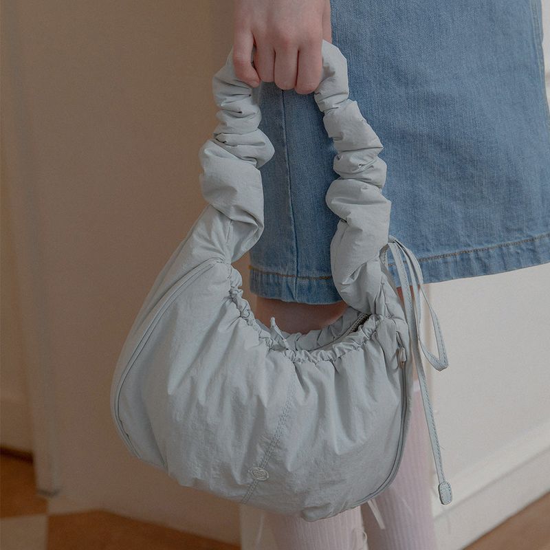 WAY WASHED PADDING BAG (MINT)