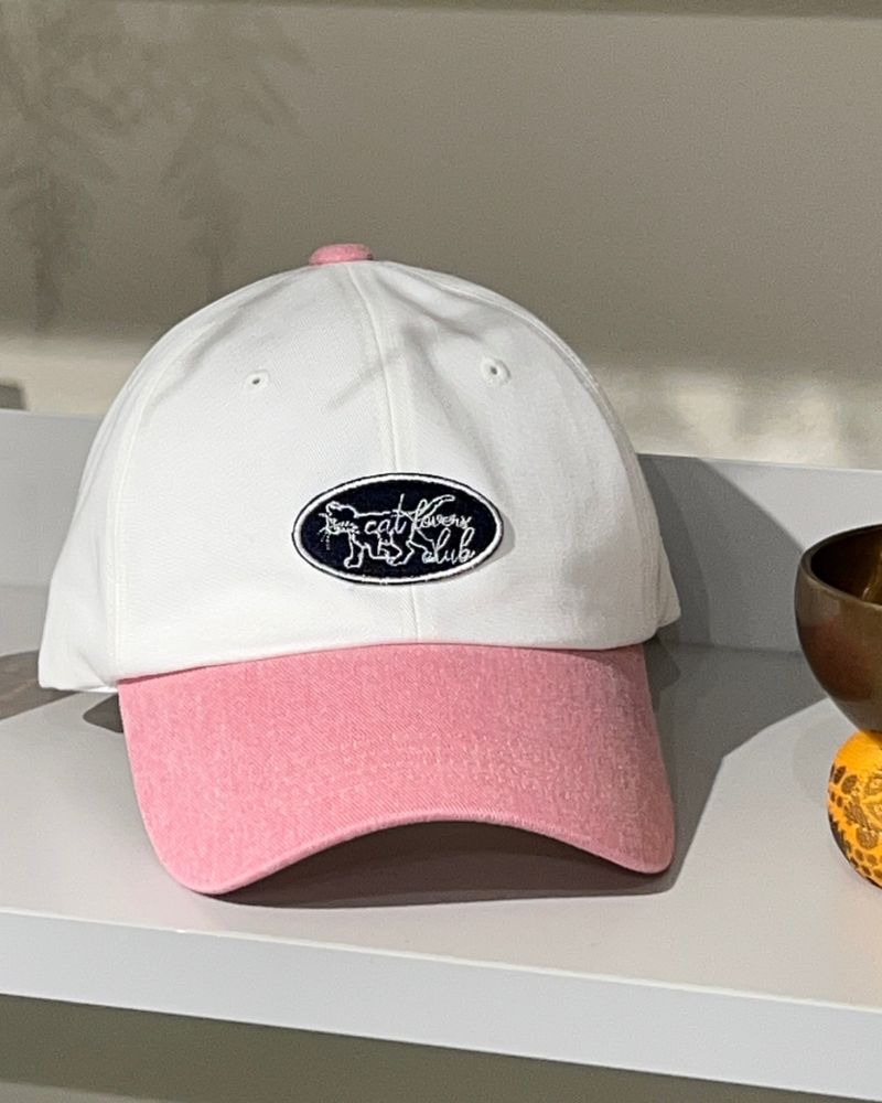 CAT LOVERS CLUB BALL CAP (3 COLOR)