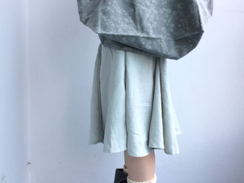 soft garden flare skirt