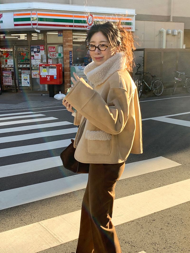 [MADE] [Wool Napping] Winter Warm Long Bootcut Slacks