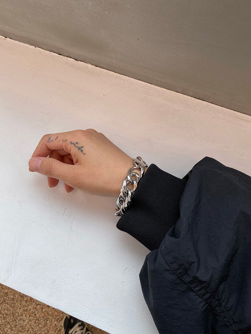 ASCLO Boss Chain Bracelet (Silver)