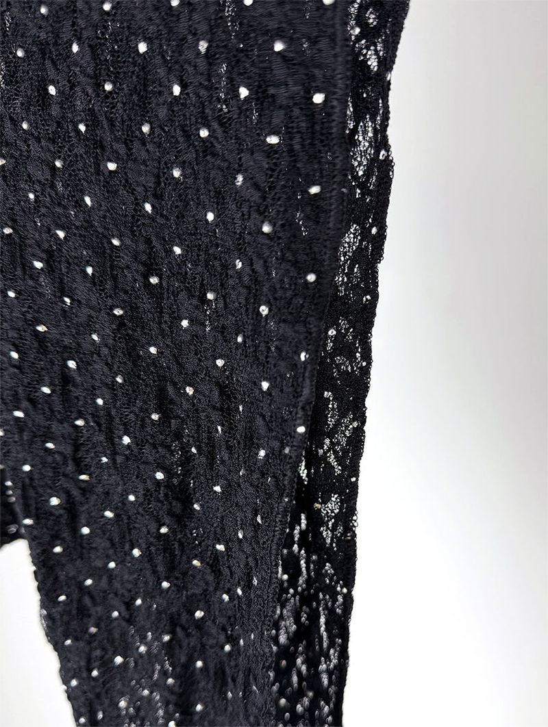BEADS LACE SCARF (2C)