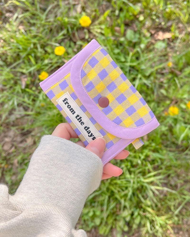 【MADE】Fabric Mini Card Wallet - S