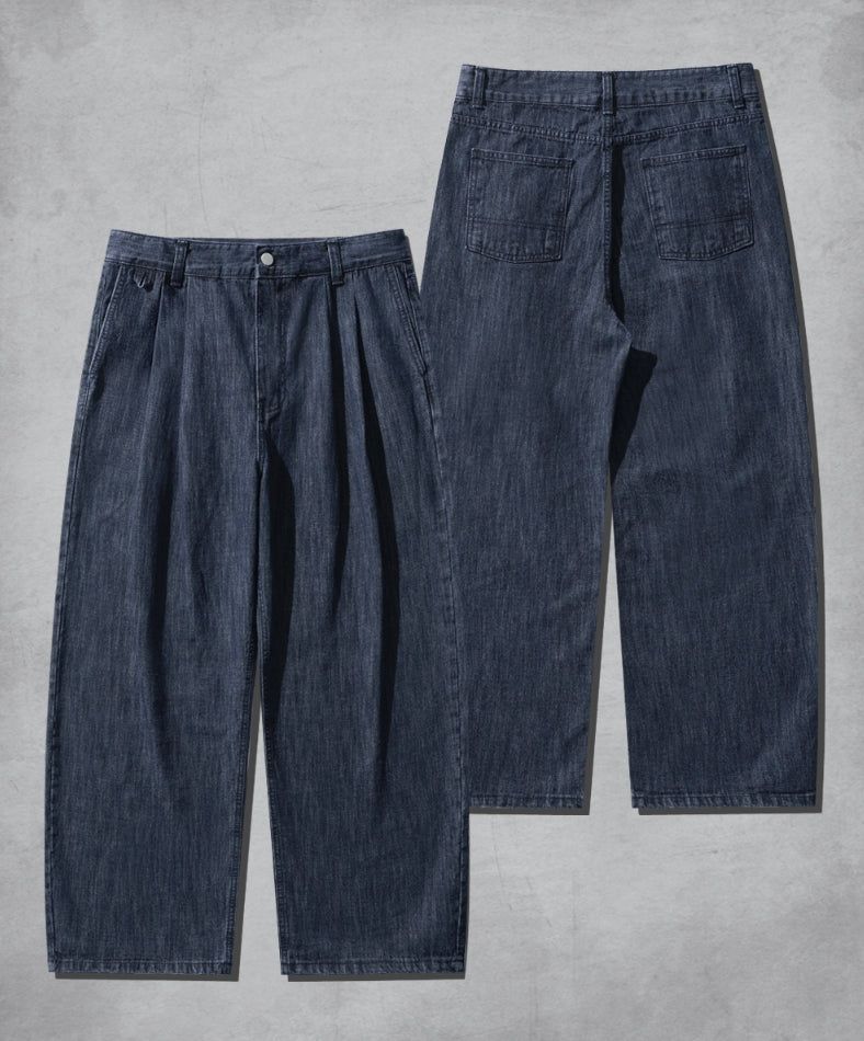 EZKATON（エズカートン）の「26SS★ Blue Shadow Wide Denim Pants（Pants）」