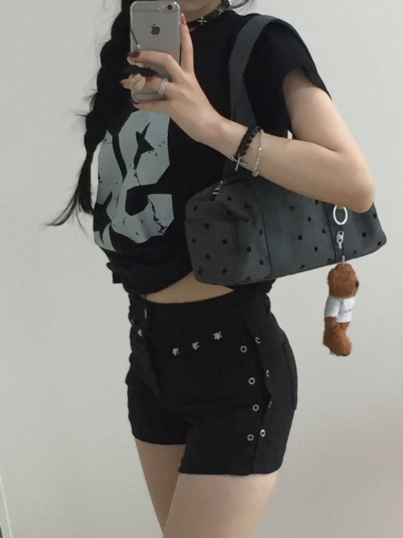 Devil Stud Shorts