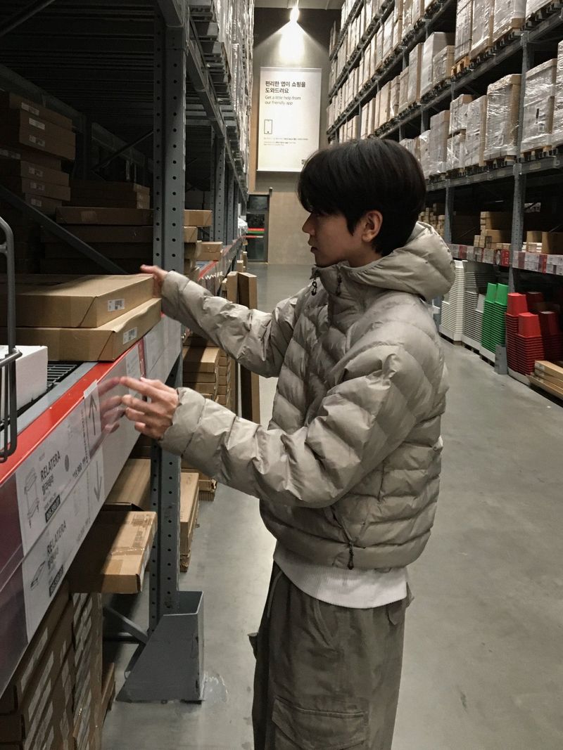 [Premium] Fron Raglan Lightweight Padded Jacket