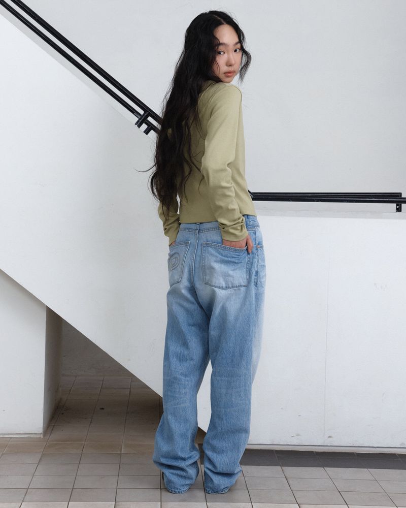 Archive Logo Denim