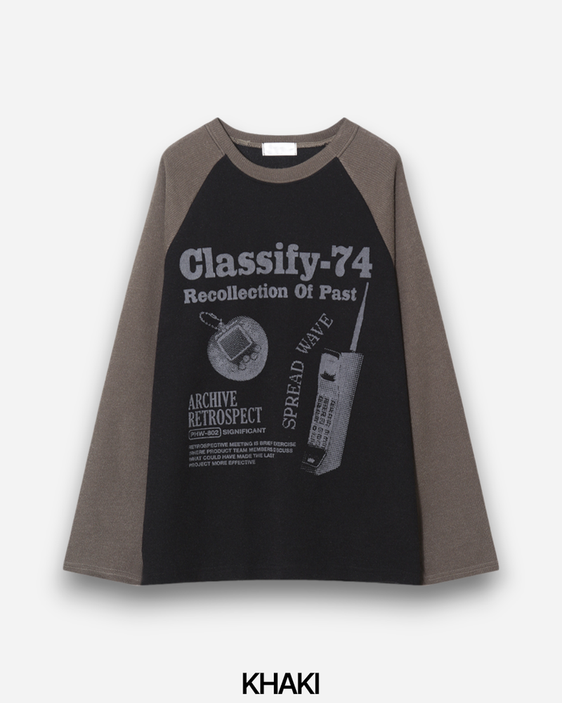 Collection Raglan Knit T-shirt