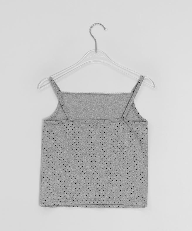 Afili Dot Lace Sleeveless
