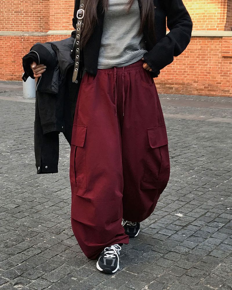 Head Cargo Balloon Wide Pants