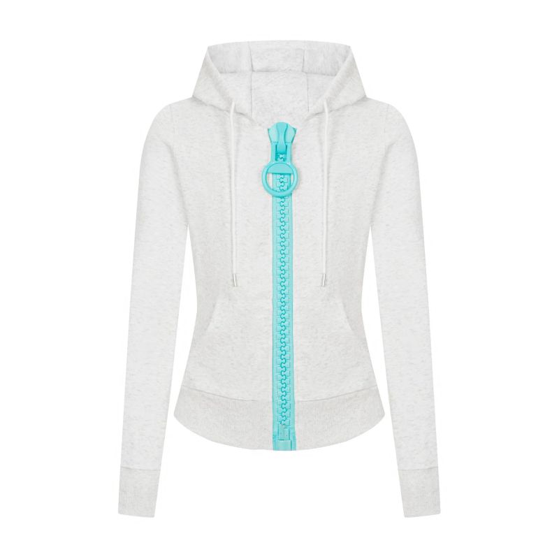 Ebony Oversized Zipper Hoodie