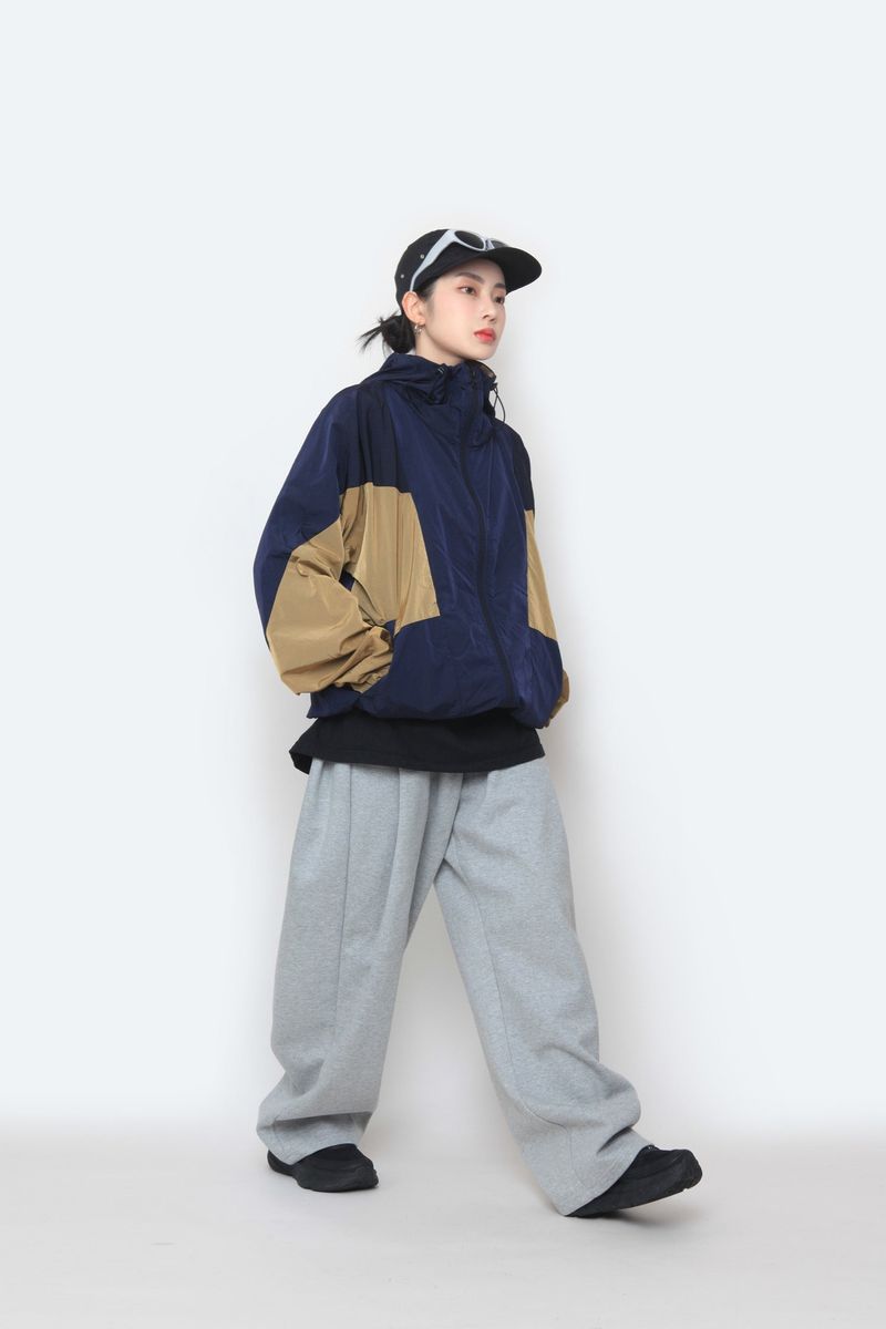 Windbreaker Hooded Jacket