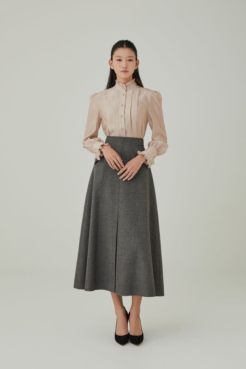 NO.5 TOP - NUDE BEIGE
