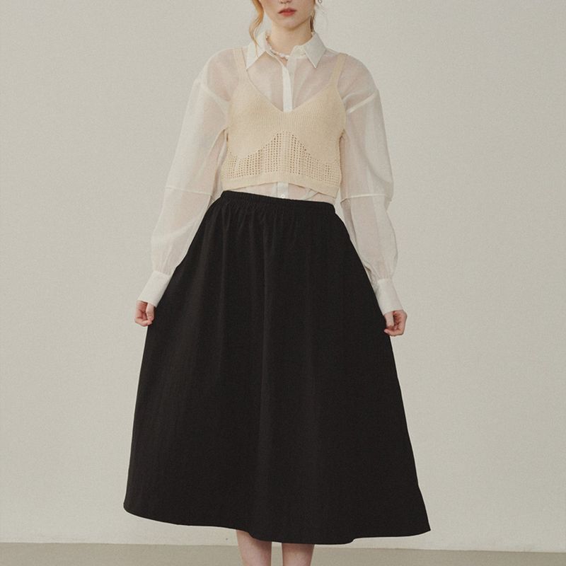 Melrose Sheer Oganza Shirts
