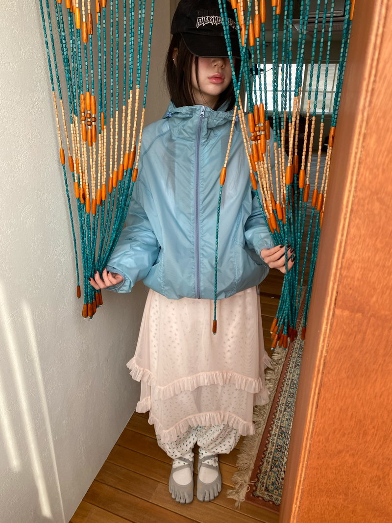 finger light wind breaker