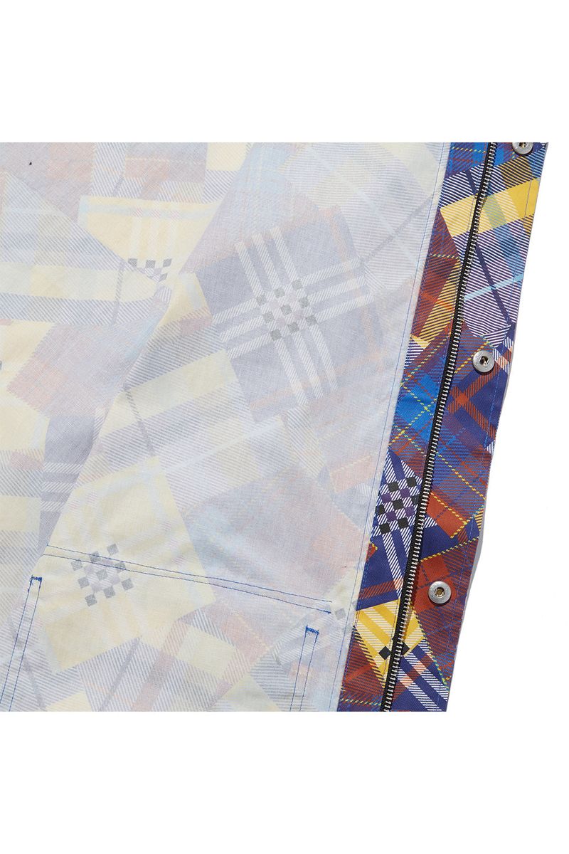 Multi Check Wind Jacket_Blue Check(Copy)