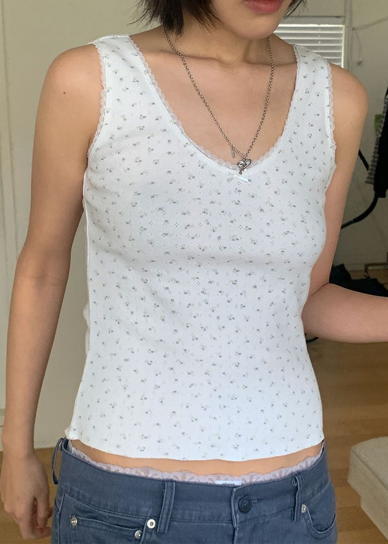 BLOSSOM PUNCHING SLEEVELESS