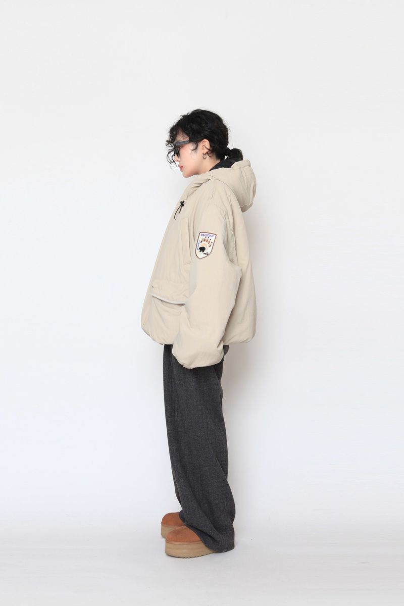 Mountain Patch Hooded Padding