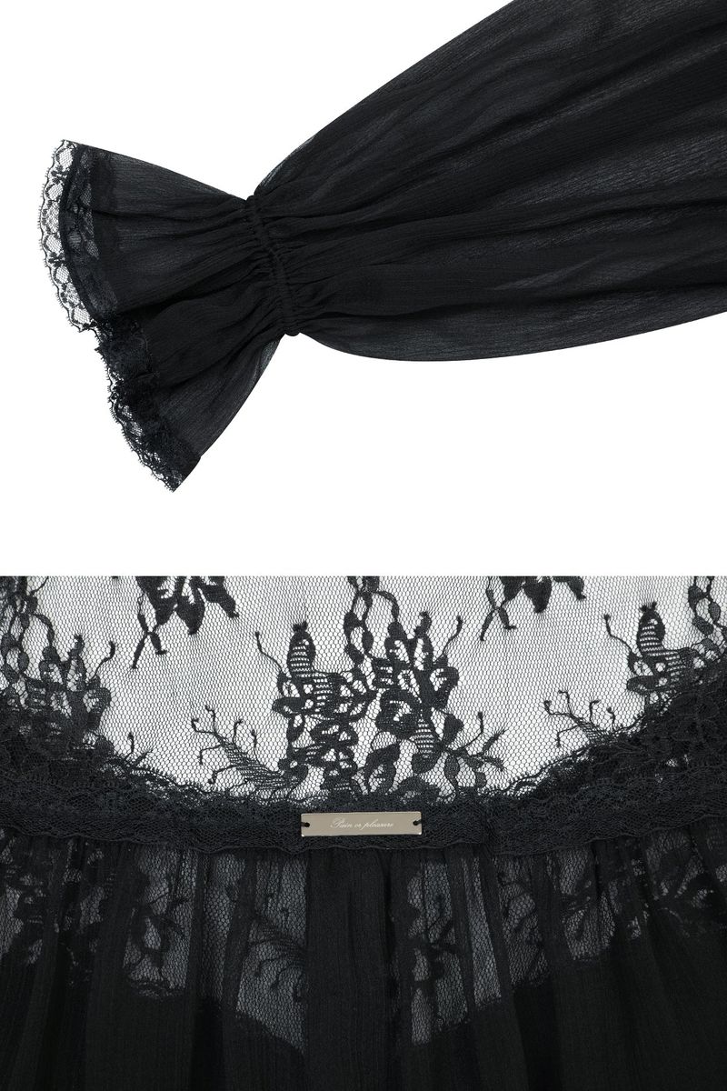 MOONRISE BLOUSE black