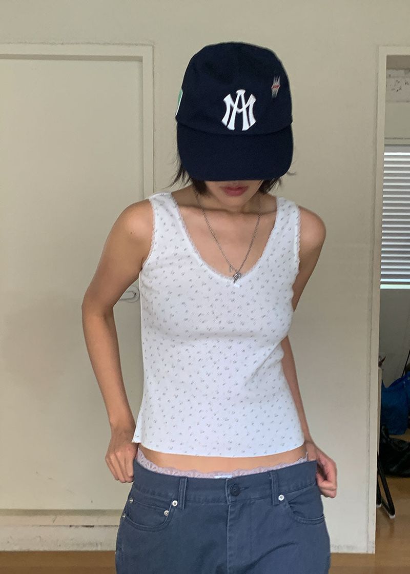 BLOSSOM PUNCHING SLEEVELESS