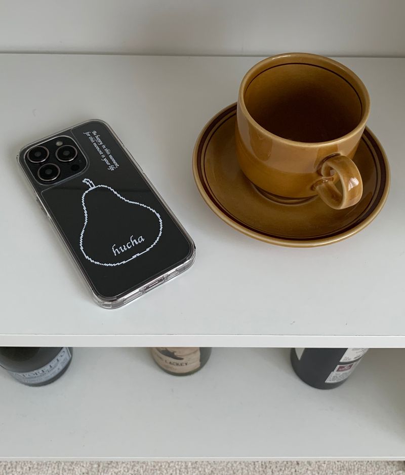 hucha（ウチャ）の「a pear hucha jell hard case（Smartphone Accessories）」