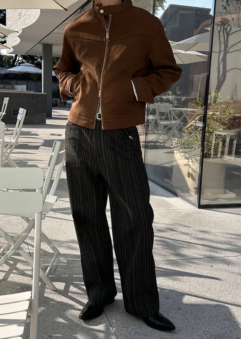 [F/W] Suede standard jacket(2color)