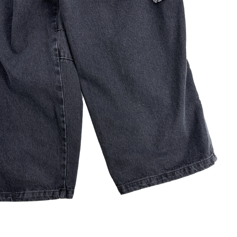 cut-off big pocket denim balloon pt