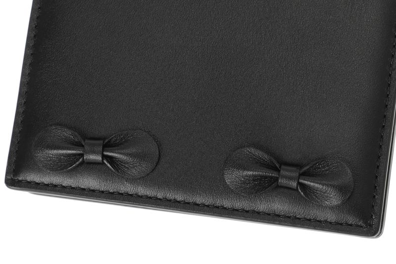 Marshmallow card holder - black 