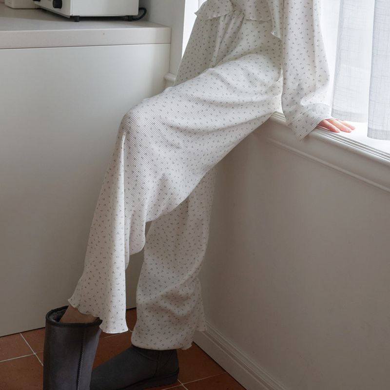Waffle Cozy Lounge Pants (2color)