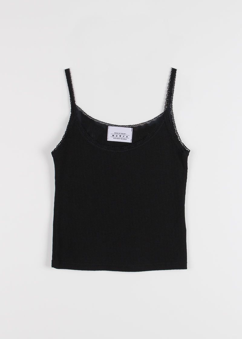 POINTEL LACE SLEEVELESS