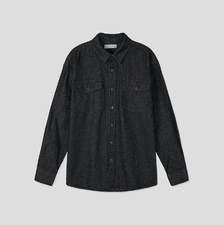 Roku Two-Pocket Denim Shirt