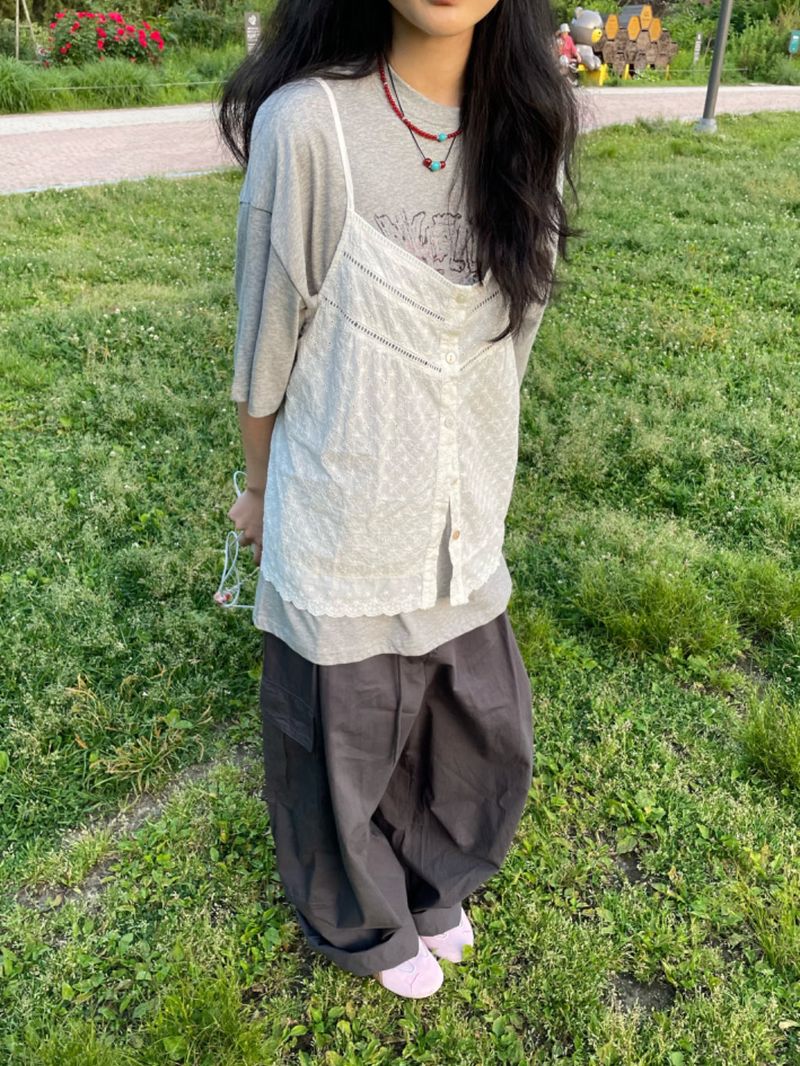 ownmind（オウンマインド）の「button sleeveless（Tops）」