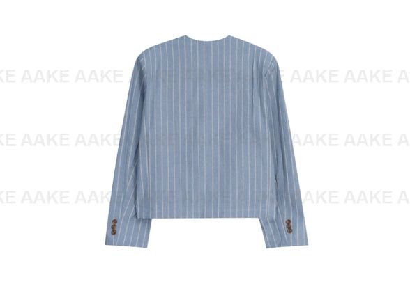 LINEN STRIPE JACKET