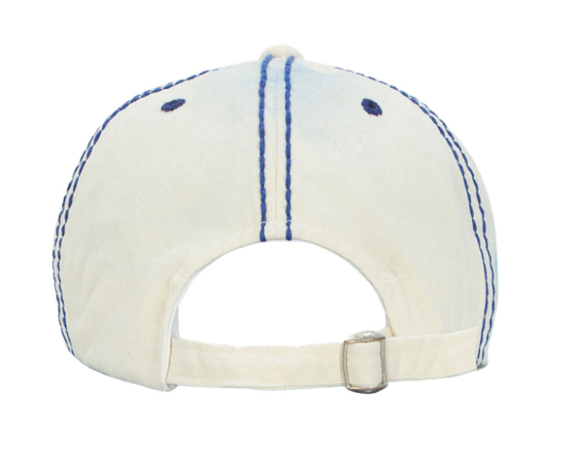 WASHED STITCH BALL CAP 