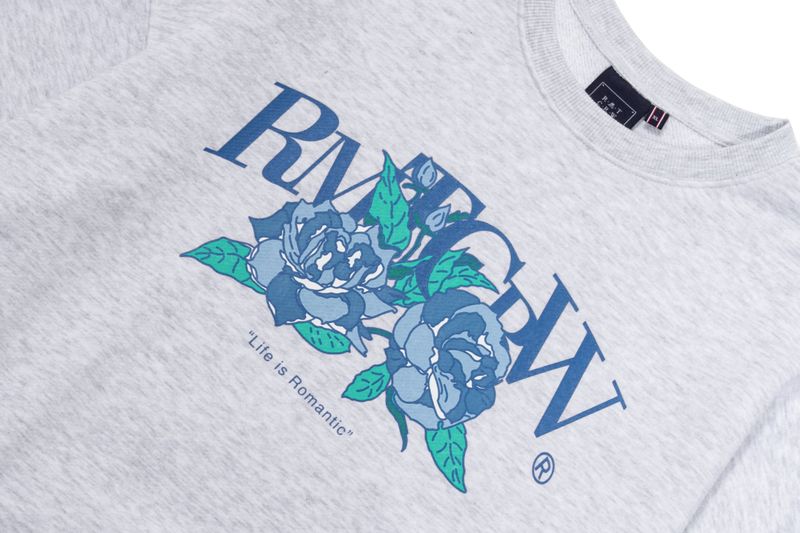 BLUE ROSE CREWNECK
