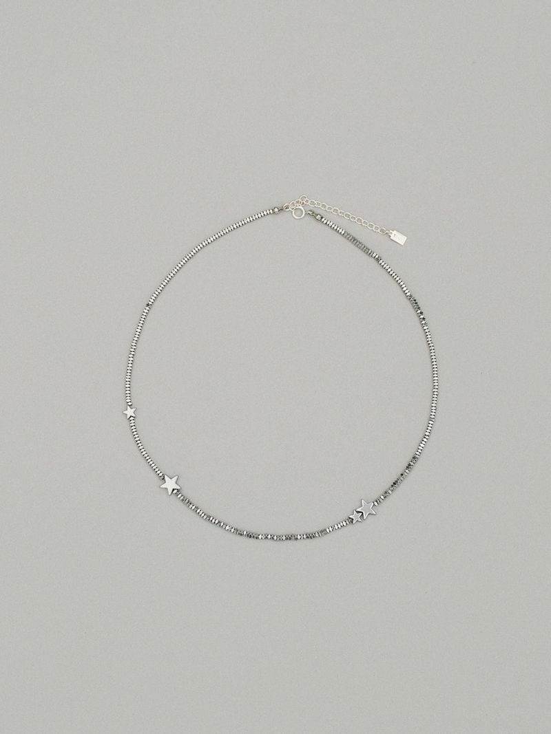 Silver925_Hematite Star_N