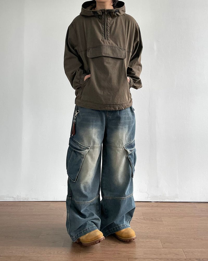 Ranger Hood Denim Anorak