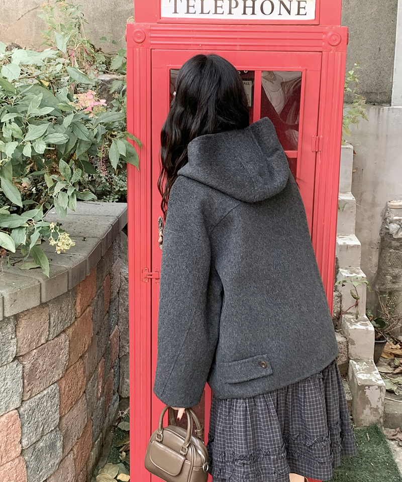 Duffle Half-Length Handmade Coat Jacket