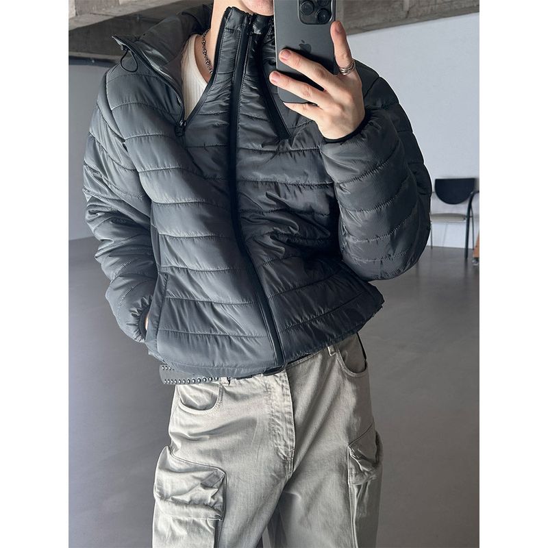 LAURANT（ロラン）の「[Unisex] Triple zipper hood padding(4color)（Jackets/Outerwear）」