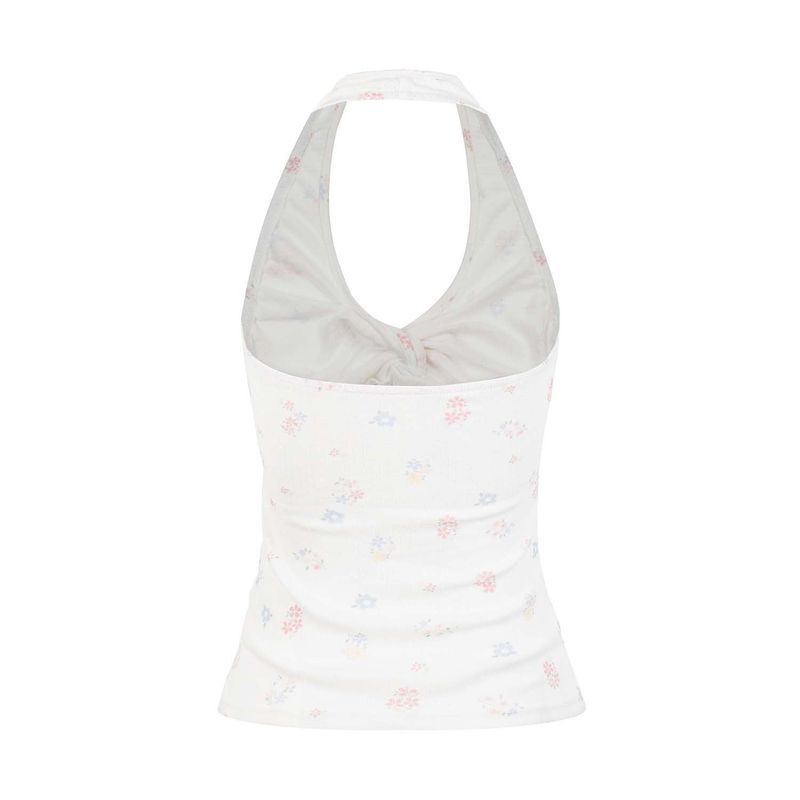 Flora Twist Halter Top