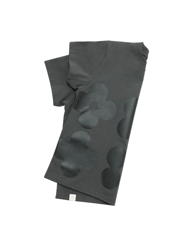 printing logo basic top / charcoal