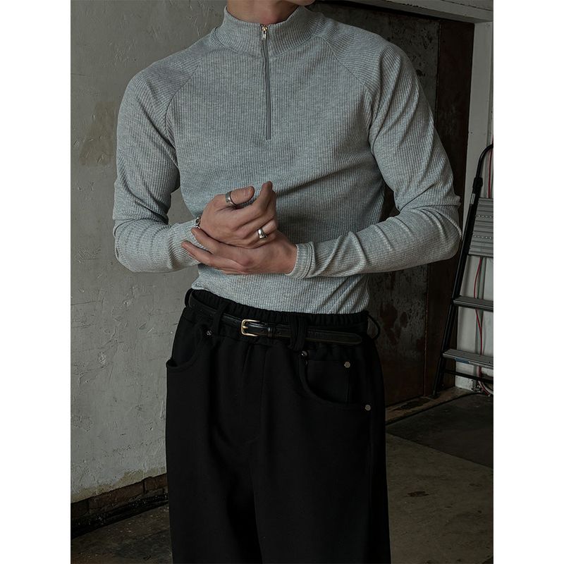 LAURANT（ロラン）の「[S/S] Raglan golgi muscle half zip up(2color)（Tops）」