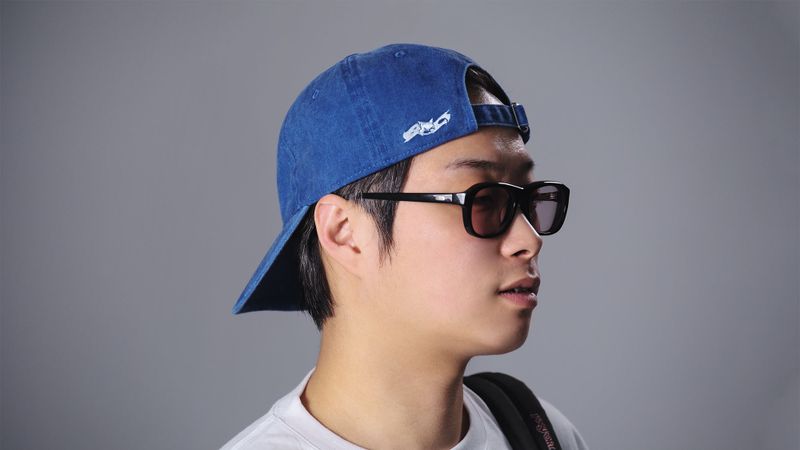 BC® LOGO WASHED CAP _ GRAY